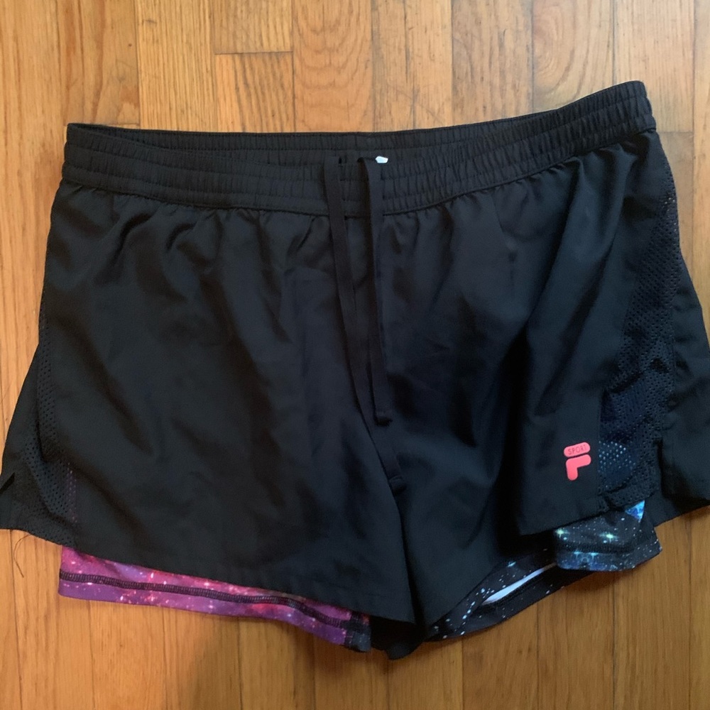 Fila Running shorts.